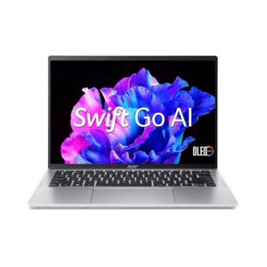Laptop Acer Swift Go SFG14-72-73YV NX.KRKSV.005 (Intel Core Ultra 7 155H | 16GB | 512GB | Intel Arc | 14 inch 2.2K | Win 11 | Office | Bạc)